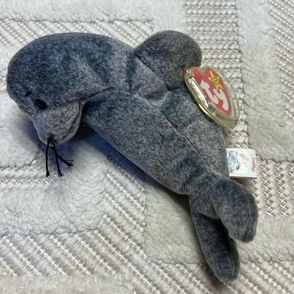 BEANIE BABY - Slippery - Picture 1 of 5